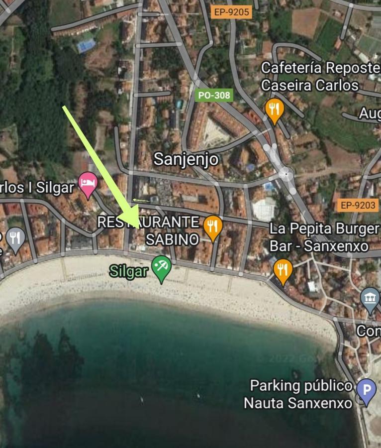 Apartamento Playa Silgar -50 M Playa Con 2 Garajes Y 3 Dormitorios Sanxenxo Extérieur photo