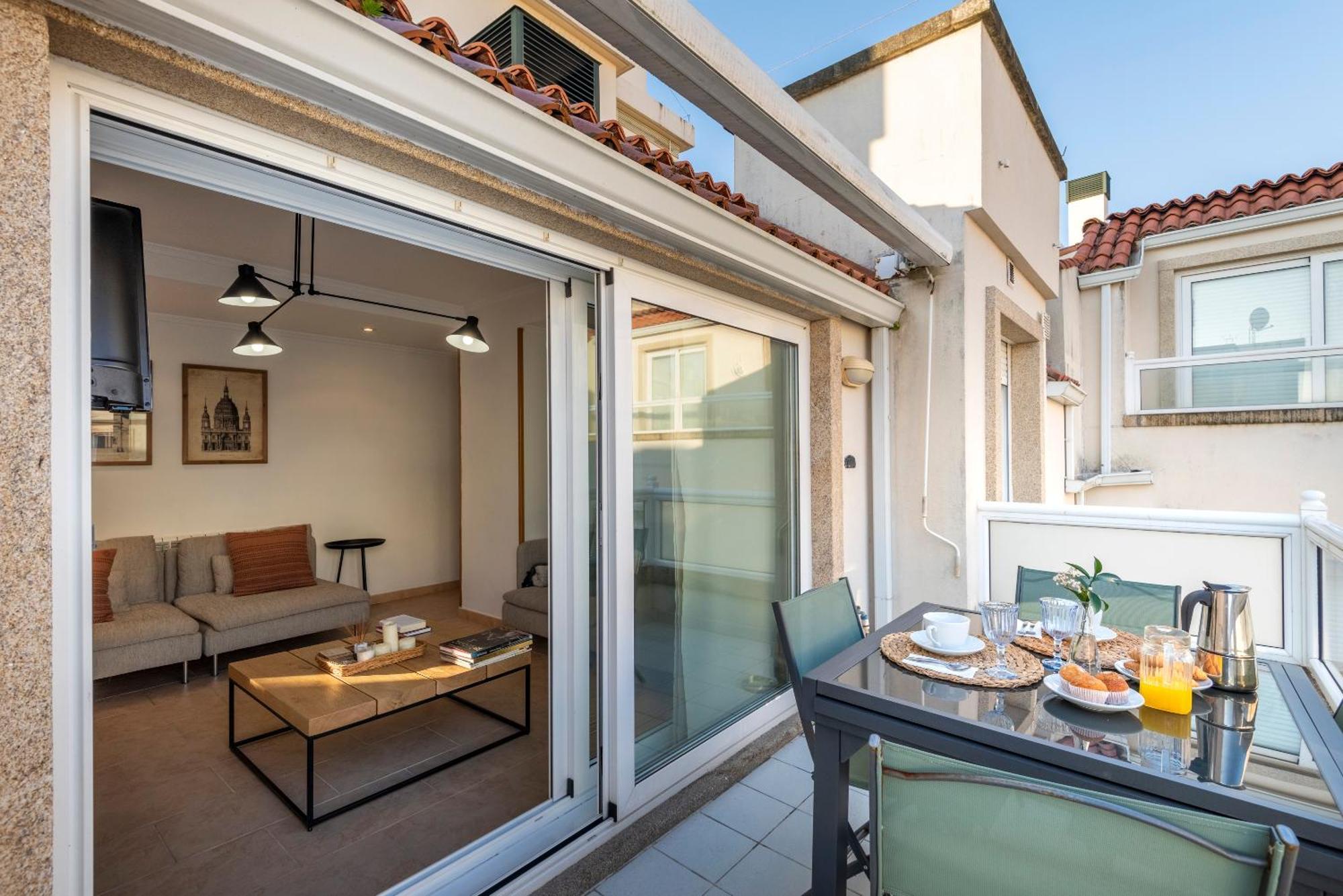 Apartamento Playa Silgar -50 M Playa Con 2 Garajes Y 3 Dormitorios Sanxenxo Extérieur photo
